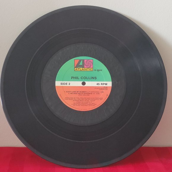 VINTAGE 1985, PHIL COLLINS, DON'T LOSE MY NUMBER, 12" E.P.!!! - Picture 6 of 6